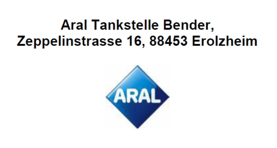 Aral Bender Erolzheim