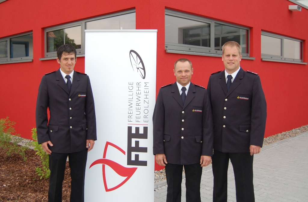 Kommandanten der Freiwilligen Feuerwehr Erolzheim