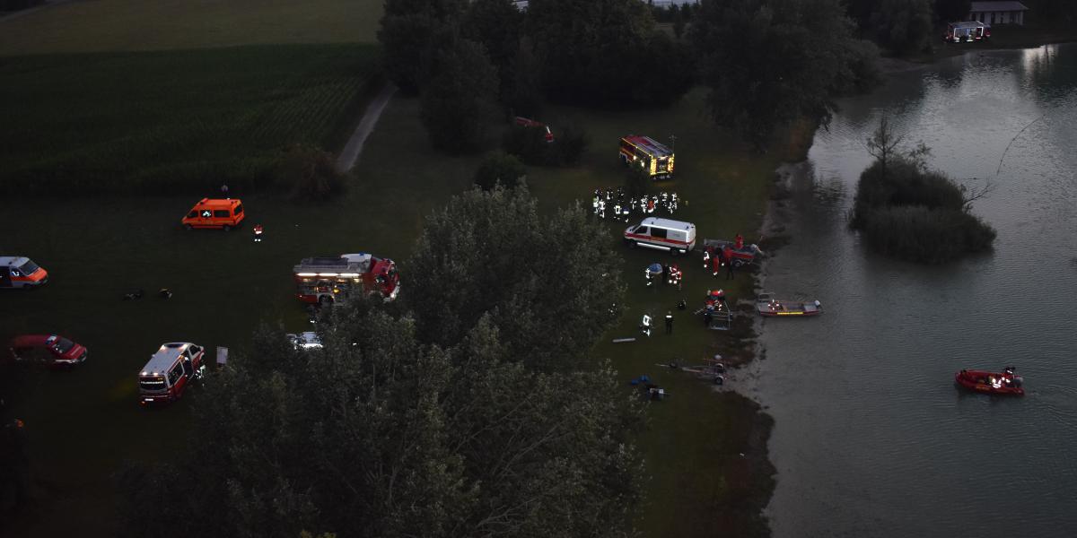 Wasserrettung im Morgengrauen