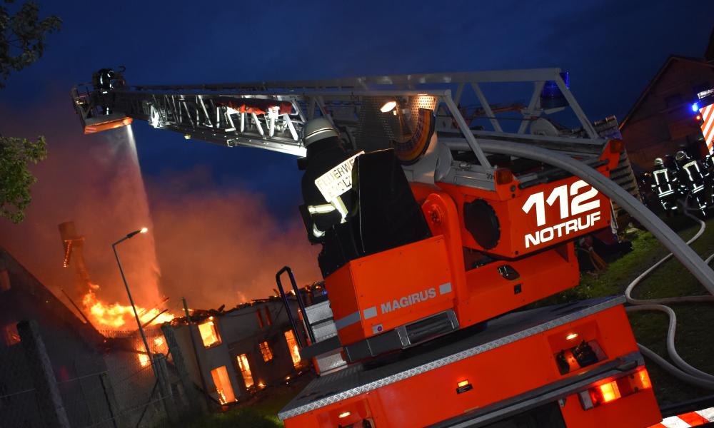 Unsere Drehleiter im Einsatz